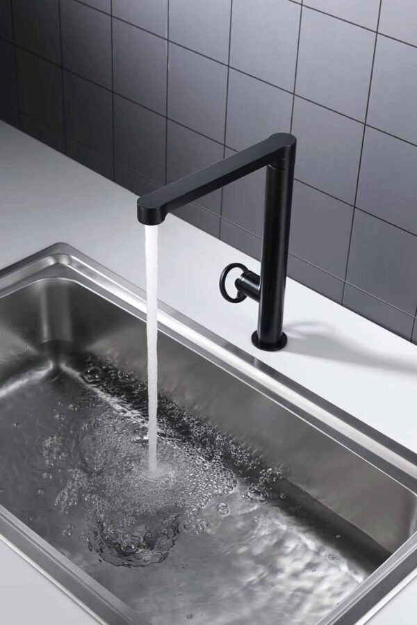 grifo cocina olimpo negro chorro