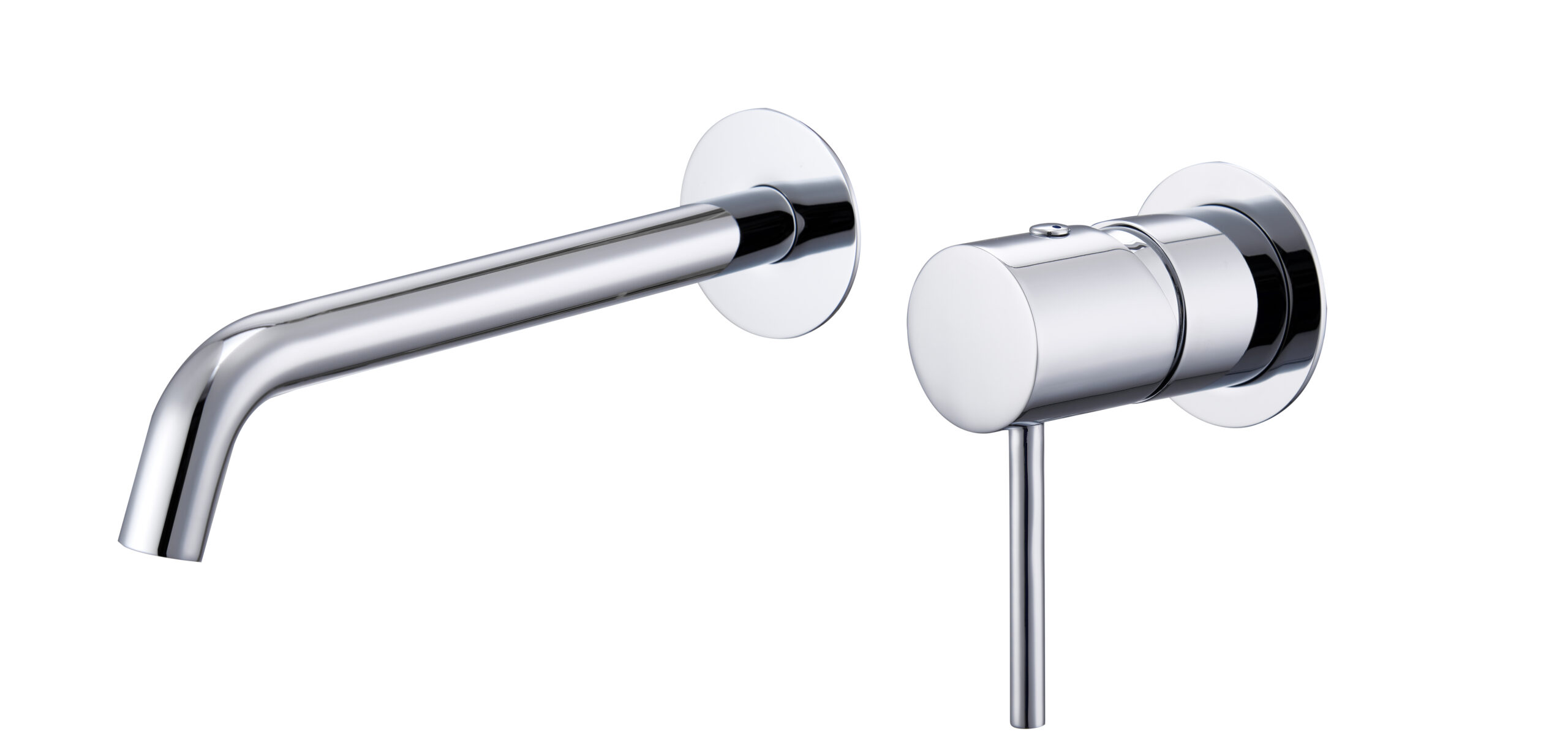 Monza series chrome single-lever built-in sink faucet - Imex Products